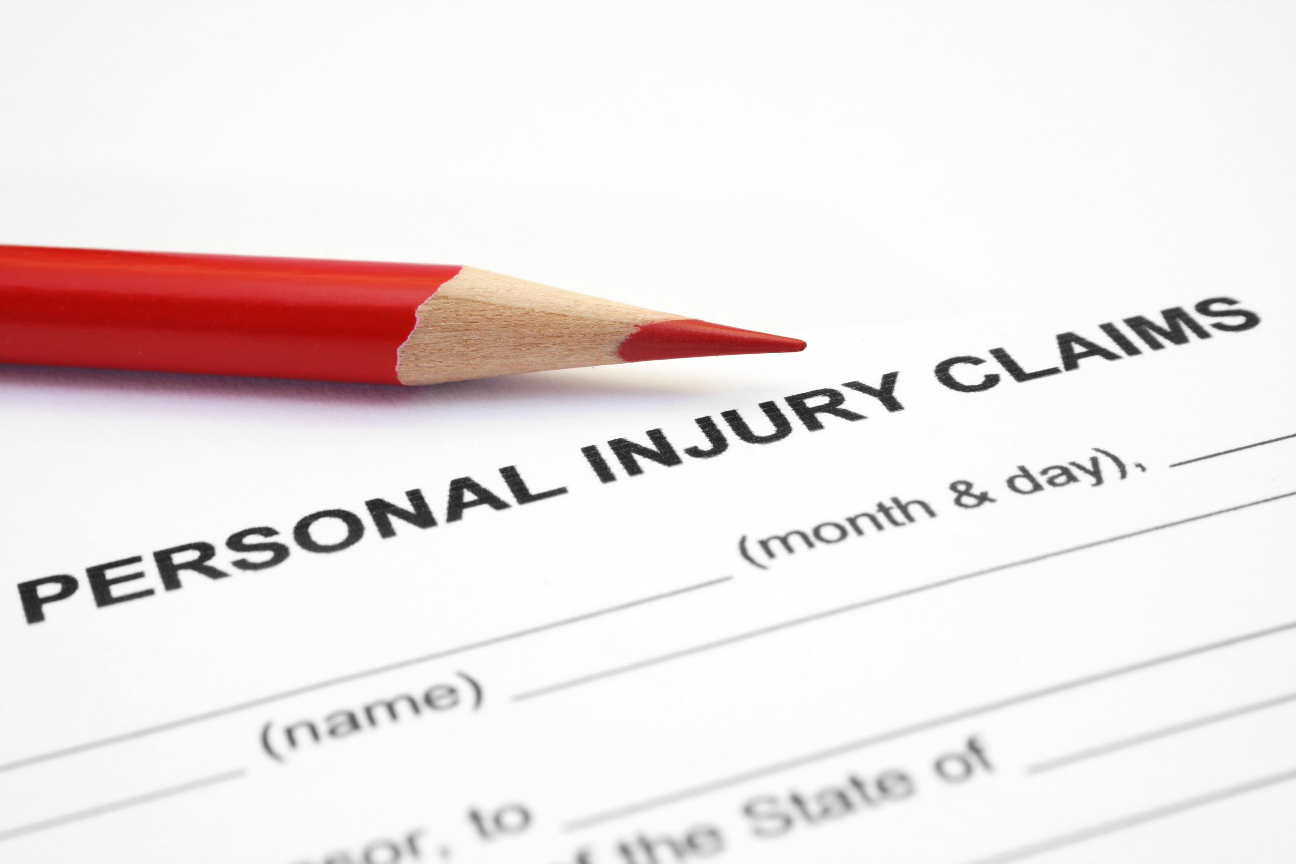 Personal injury claim